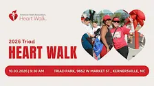 American Heart Association's Triad Heart Walk