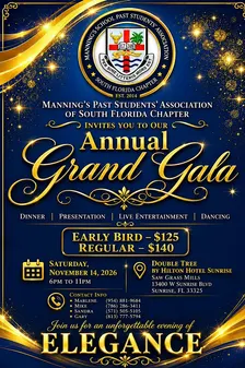 MANNINGS SCHOOL PAST STUDENTS' OF SOUTH FLORIDA - MSPSA-SFL GALA 2026