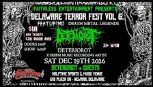 DETERIOROT + Guests at DELAWARE TERROR FEST vol 6 Newark DE - Halftime
