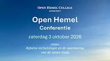 Open Hemel Conferentie - 3 oktober 2026