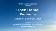 Open Hemel Conferentie - 3 oktober 2026