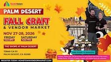 Palm Desert Fall Craft and Vendor Market