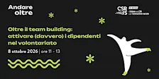 Oltre il team building: attivare (davvero) i dipendenti nel volontariato