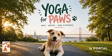 Yoga for Paws Fundraiser - Outdoor Puppy Yoga Class by LX Portal Yoga