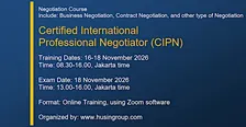 Certified International  Professional Negotiator (CIPN)