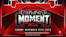➡️DCW Presents: Live For The Moment | Live Pro Wrestling!