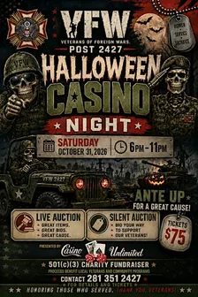 Tomball VFW Post 2427 Casino Night