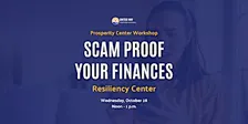 Scam Proof Your Finances: Resiliency Center
