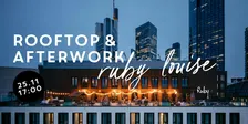 Rooftop & Afterwork at Ruby Louise