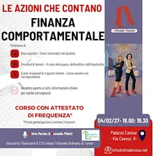 LE AZIONI CHE CONTANO - FINANZA COMPORTAMENTALE