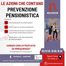 LE AZIONI CHE CONTANO - PREVENZIONE PENSIONISTICA