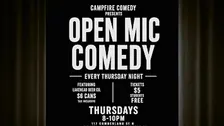 Open Mic Comedy Thursdays @ Campfire Comedy