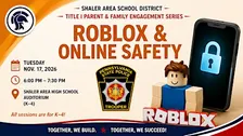 Roblox and Online Safety presented by the PA State Police