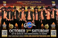 Australia's Girls Night Out Live: Magic Mike Experience in San Bernadino!