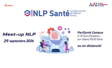 NLP Santé, Les Rencontres de l’ANS et d’Inria