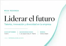 Leitmotiv: “El nuevo liderazgo empresarial”