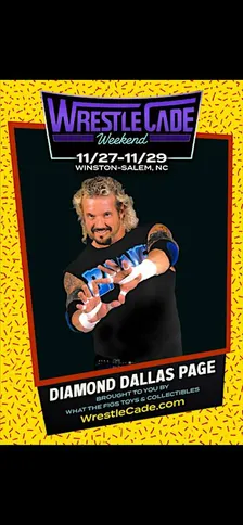 Diamond Dallas Page Meet & Greet Wrestlecade