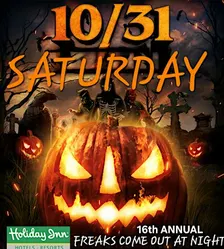 16TH  ANNUAL OLD SCHOOL  FREAKS COME OUT AT NIGHT HALLOWEEN BASH