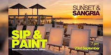Lisbon: Sangria & Sunset Rooftop Paint n' Sip