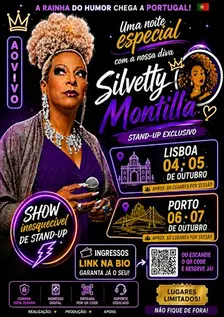 Silvetty Montilla em Lisboa | Stand-Up Comedy