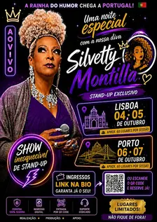 Silvetty Montilla em Lisboa | Stand-Up Comedy