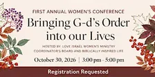 First Annual Love Israel Women's Ministry Conference
