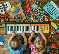 MÚSICA CON JUGUETES Y OTROS ARTILUGIOS
