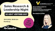 Sales Research & Leadership Night - So geht Vertrieb 2027
