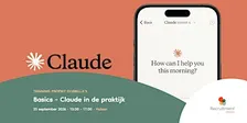 Basics - Claude in de praktijk
