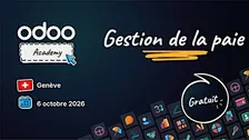Odoo Academy Gestion de la paie - Genève