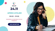 Apéro  des Épaulettes - Atelier "Prendre le contrôle de ses finances"
