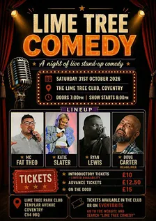 Lime tree comedy night