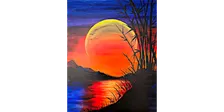 Bamboo Sunset - Paint and Sip in Chicago | Classpop!™