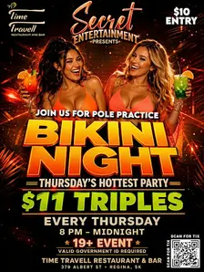 Secret Entertainment Presents: BIKINI NIGHT (Pole Practice)