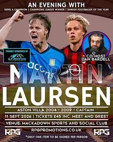 Evening with Martin Laursen
