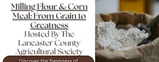 Milling Flour & Corn Meal: From Grain to Greatness