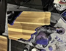 Resin Wave Board Class at SSB Devens