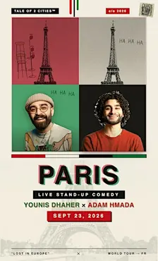 ADAM & YOUNIS PARIS COMEDY SHOW (LIVE)