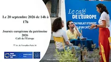 Journée européenne du patrimoine : Café de l'Europe
