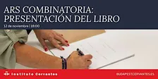 Ars Combinatoria | Presentación del libro