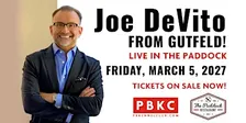 Joe DeVito from Gutfeld! live at The Paddock @ PBKC
