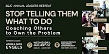 2027 Annual Leaders Retreat