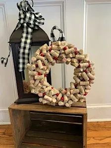 Cork Wreath class at The Vineyard at Hershey