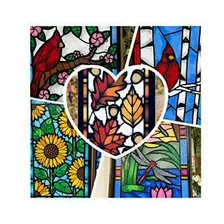 Stencil & Painted Signs Stained Glass Look Workshop