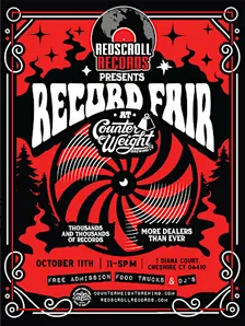 Redscroll Records Presents: Record Fair at Counter Weight