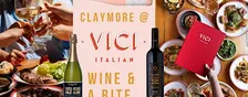 Wine & A Bite | Claymore Wines at Vici Italian Brisbane