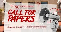 2027 SC Engineering Conference & Trade Show Conference Call for Papers