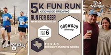 5k Beer Run x Oddwood Brewing | TX Brewery Running Series