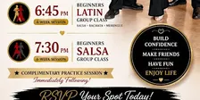 Beginners Latin Group Classes