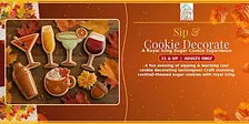 Sip & Cookie Decorate: A Fall Harvest Royal Icing Experience